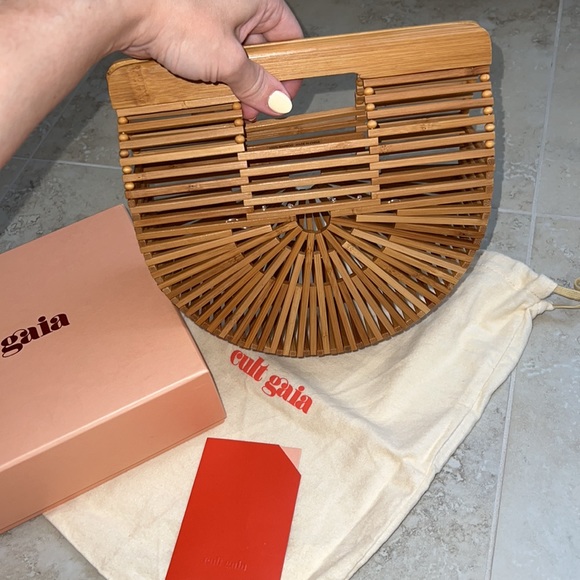 Cult Gaia mini ark natural bag - Picture 4 of 11